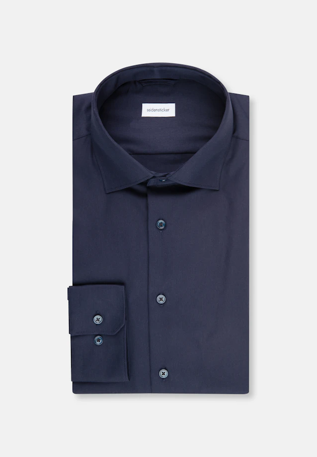 Slim Chemise d'affaires Uni in Bleu Foncé |  Seidensticker Onlineshop