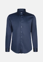 Slim Business Hemd Uni in Dunkelblau |  Seidensticker Onlineshop