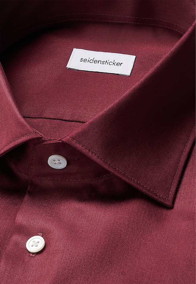 Slim Business Hemd Uni in Rot |  Seidensticker Onlineshop