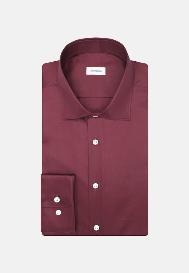Slim Business Hemd Uni in Rot |  Seidensticker Onlineshop