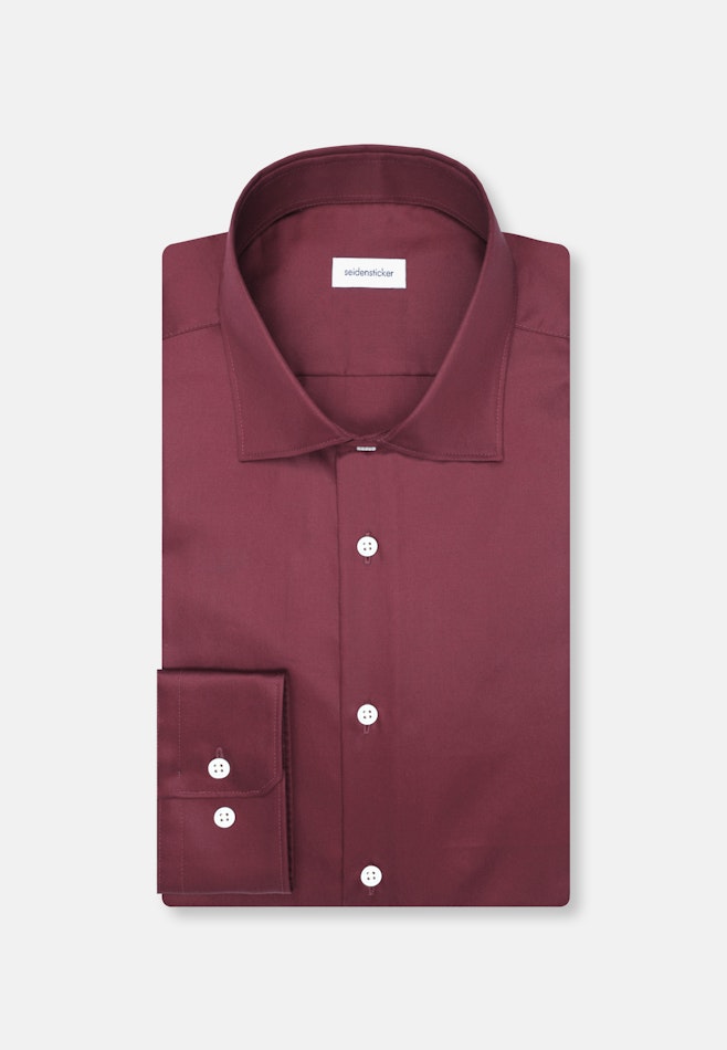 Slim Business shirt Uni in Rot | Seidensticker online shop