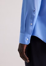 Slim Business Hemd Uni in Mittelblau |  Seidensticker Onlineshop