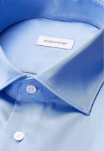 Slim Business Hemd Uni in Mittelblau |  Seidensticker Onlineshop
