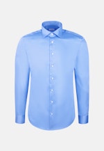 Slim Business Hemd Uni in Mittelblau |  Seidensticker Onlineshop