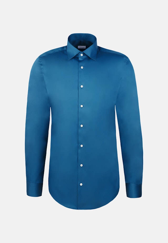 Slim Business Hemd Uni in Grün |  Seidensticker Onlineshop