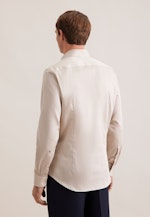 Slim Business shirt Uni in Beige |  Seidensticker Onlineshop
