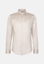 Slim Business shirt Uni in Beige |  Seidensticker Onlineshop