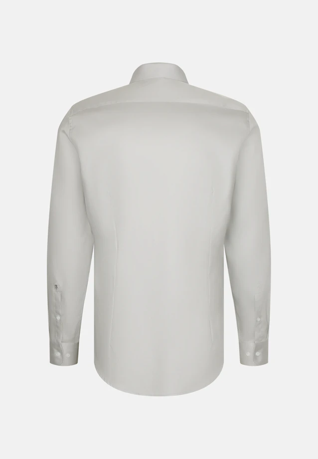 Slim Chemise d'affaires Uni in Gris |  Seidensticker Onlineshop
