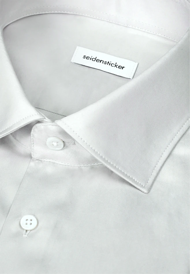 Slim Chemise d'affaires Uni dans Gris | Boutique en ligne Seidensticker
