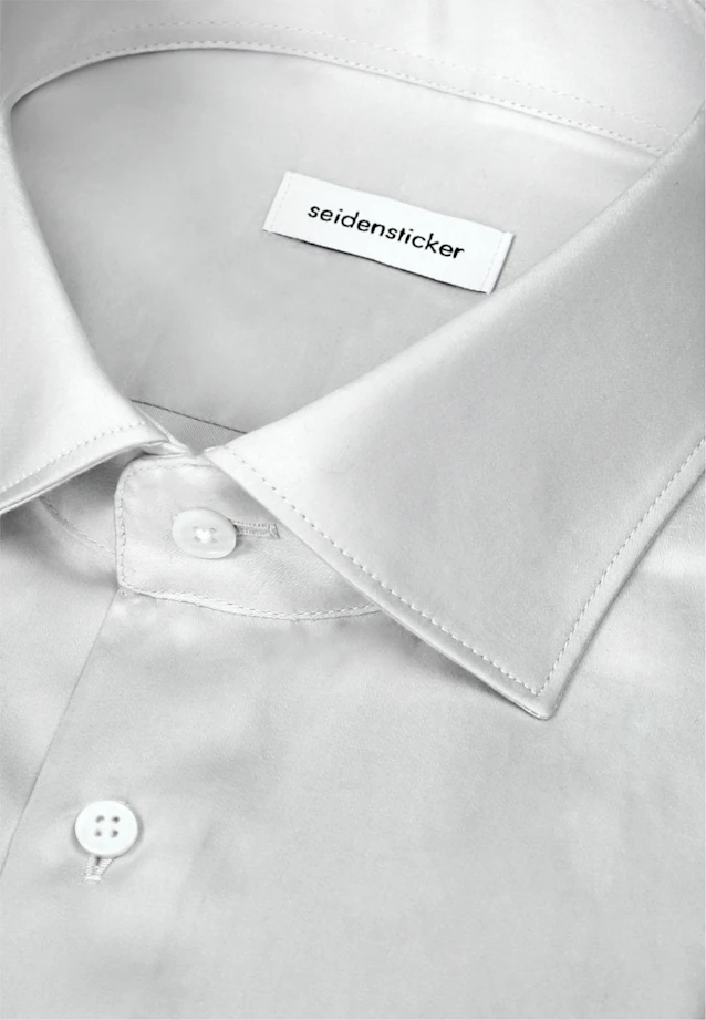 Slim Business Hemd Uni in Grau |  Seidensticker Onlineshop