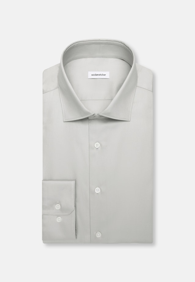 Slim Business Hemd Uni in Grau |  Seidensticker Onlineshop