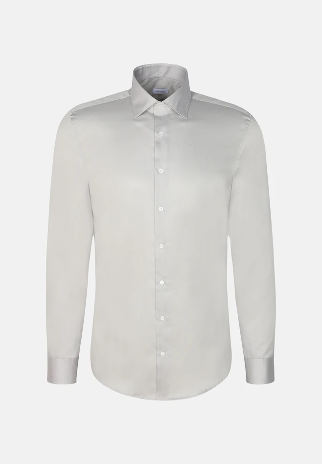 Slim Business Hemd Uni in Grau | Seidensticker Onlineshop