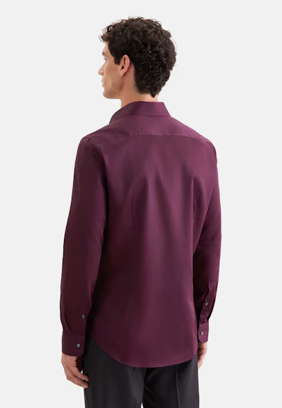 Slim Business Hemd Uni in Rot |  Seidensticker Onlineshop