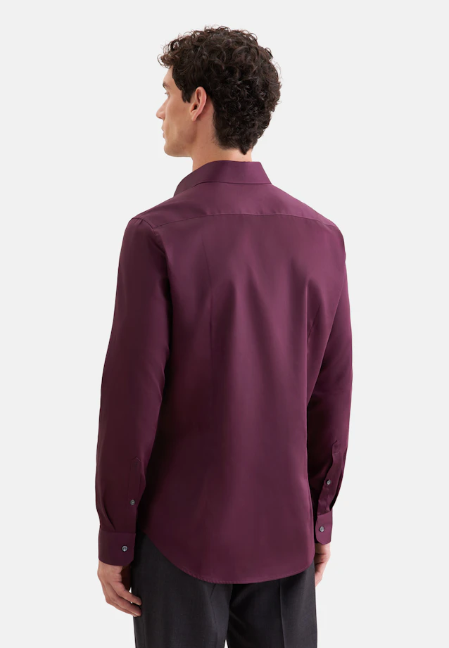 Slim Business Hemd Uni in Rot |  Seidensticker Onlineshop