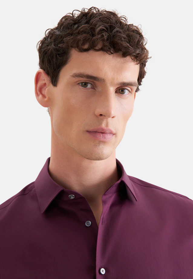 Slim Chemise d'affaires Uni in Rouge |  Seidensticker Onlineshop
