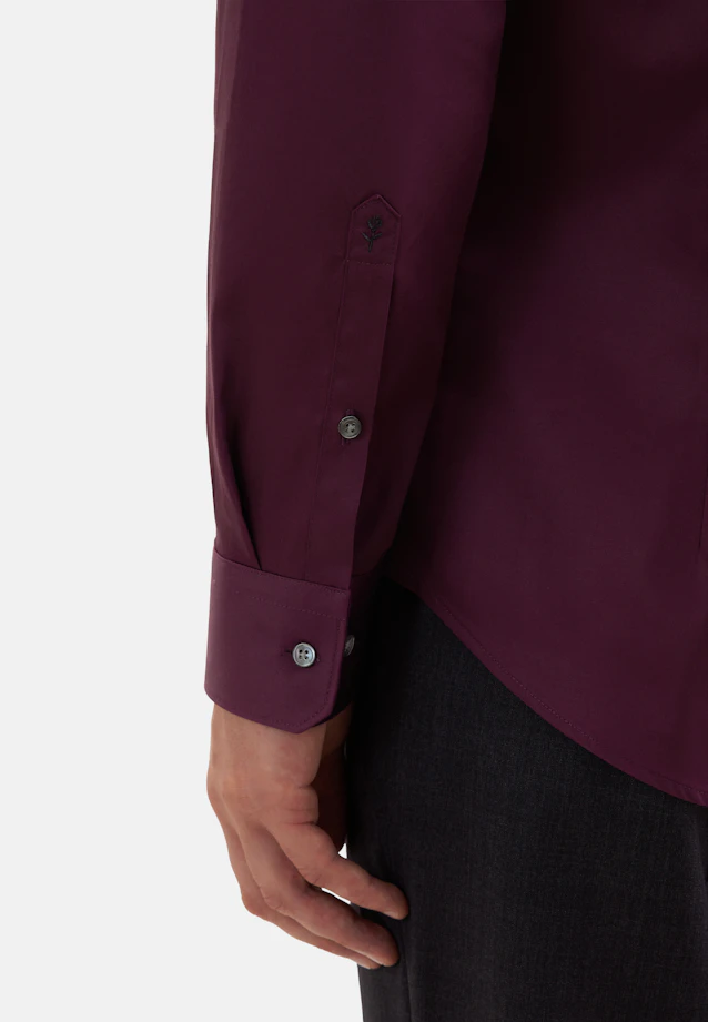 Slim Business Hemd Uni in Rot |  Seidensticker Onlineshop