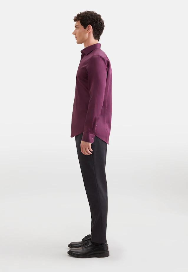 Slim Business Hemd Uni in Rot |  Seidensticker Onlineshop