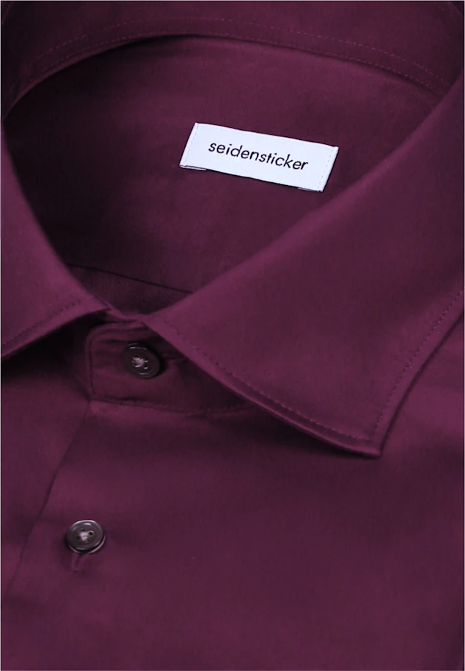 Slim Business shirt Uni in Rot | Seidensticker online shop