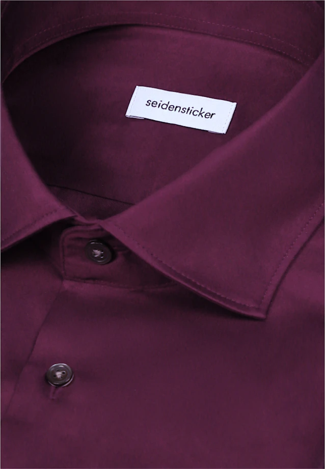 Slim Business shirt Uni in Rot |  Seidensticker Onlineshop