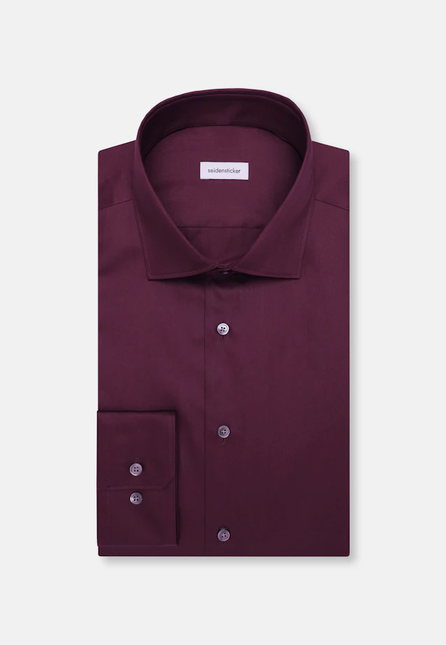 Slim Chemise d'affaires Uni in Rouge |  Seidensticker Onlineshop