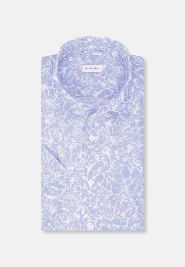 Shaped Chemise d'affaires Floral in Bleu Clair |  Seidensticker Onlineshop