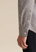 Shaped Chemise d'affaires Floral in Marron |  Seidensticker Onlineshop