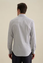 Slim Performance-Hemd Druck in Hellblau |  Seidensticker Onlineshop