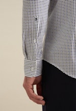 Slim Performance-Hemd Druck in Hellblau |  Seidensticker Onlineshop