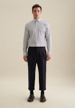 Slim Performance-Hemd Druck in Hellblau |  Seidensticker Onlineshop