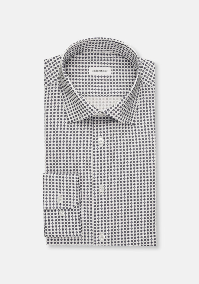 Slim Chemise Performance Imprimé dans Bleu Clair | Boutique en ligne Seidensticker