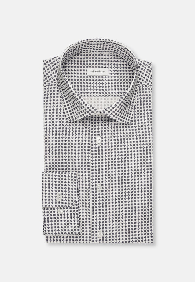 Slim Performance-Hemd Druck in Hellblau |  Seidensticker Onlineshop