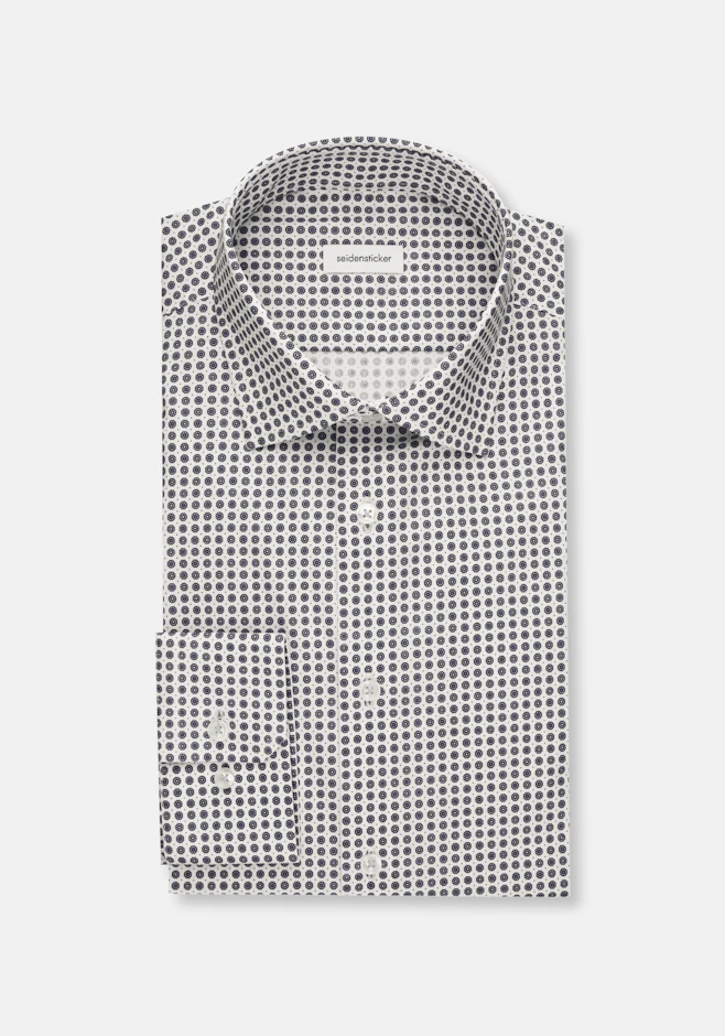 Slim Chemise Performance Imprimé dans Bleu Clair | Boutique en ligne Seidensticker