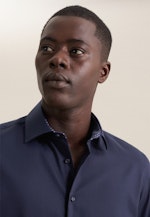 Slim Business Hemd Uni in Dunkelblau |  Seidensticker Onlineshop