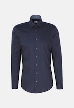 Slim Business Hemd Uni in Dunkelblau |  Seidensticker Onlineshop