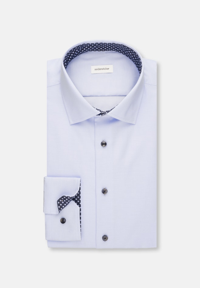Slim Chemise d'affaires Uni dans Bleu Clair | Boutique en ligne Seidensticker