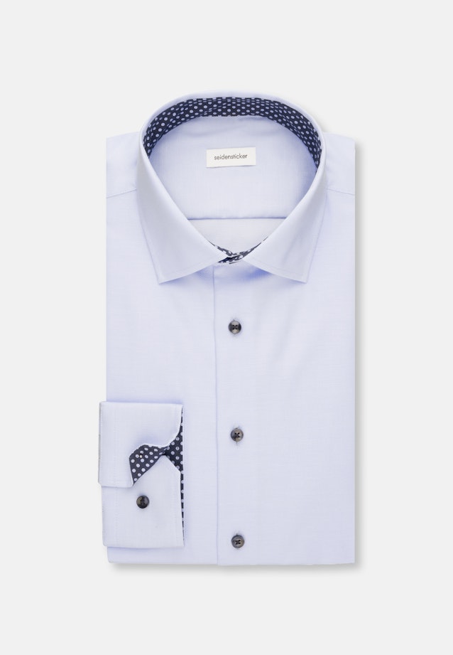 Slim Chemise d'affaires Uni in Bleu Clair |  Seidensticker Onlineshop