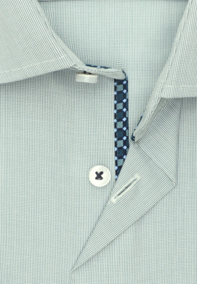 Slim Business shirt Structure in Green |  Seidensticker Onlineshop
