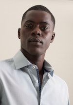 Slim Business Hemd Struktur in Grün |  Seidensticker Onlineshop