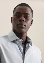 Slim Business shirt Structure in Green |  Seidensticker Onlineshop