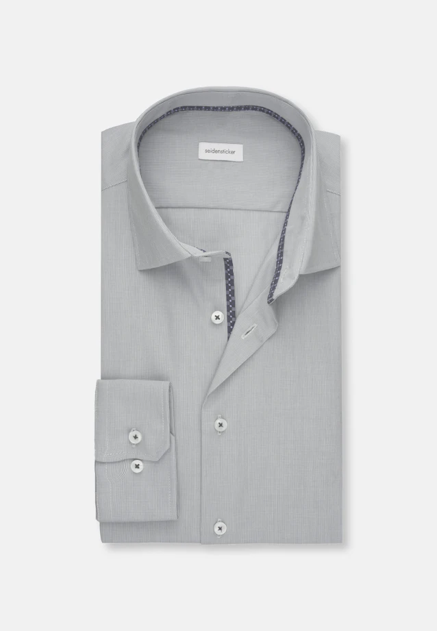 Slim Business shirt Structure in Green |  Seidensticker Onlineshop