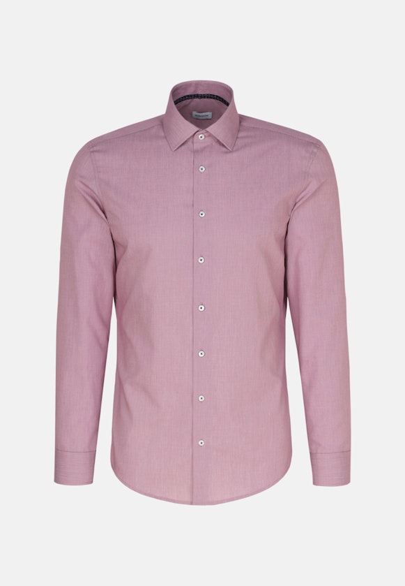 Non-iron Structure Business Shirt in Slim with Kent-Collar in Pink |  Seidensticker Onlineshop