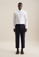 Non-iron Structure Business Shirt in Slim with Kent-Collar in White |  Seidensticker Onlineshop