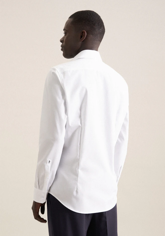 Slim Business Hemd Uni in Weiß | Seidensticker Onlineshop
