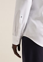 Non-iron Poplin Business Shirt in Slim with Kent-Collar in White |  Seidensticker Onlineshop