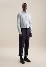 Shaped Business Hemd Struktur in Grün |  Seidensticker Onlineshop