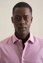 Shaped Business Hemd Struktur in Rosa/Pink |  Seidensticker Onlineshop