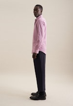 Chemise d'affaires Shaped Structuré Col Kent in Rose Fuchsia |  Seidensticker Onlineshop