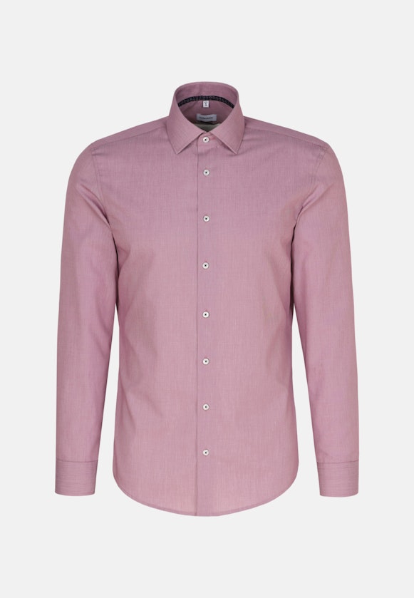 Shaped Business Hemd Struktur in Rosa/Pink |  Seidensticker Onlineshop