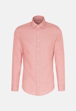 Shaped Business Hemd Struktur in Orange |  Seidensticker Onlineshop