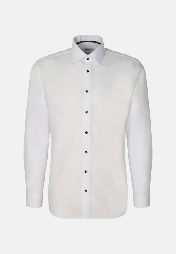 Shaped Business Hemd Struktur in Weiß |  Seidensticker Onlineshop